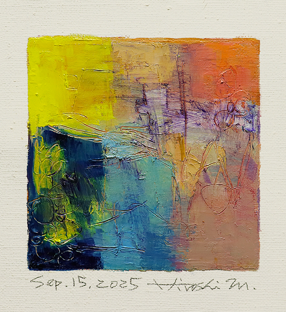 hiroshi matsumoto 9x9 paintings