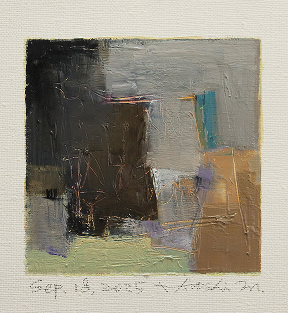 hiroshi matsumoto 9x9 paintings