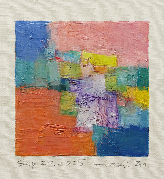 hiroshi matsumoto 9x9 paintings