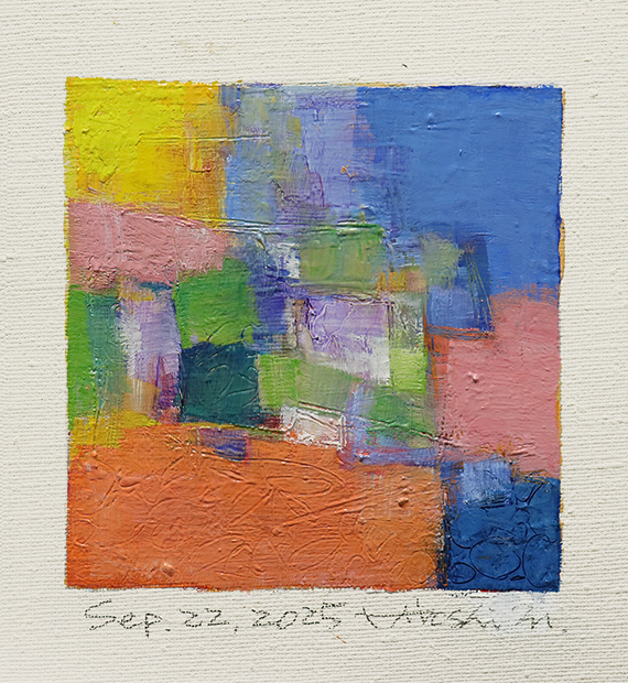 hiroshi matsumoto 9x9 paintings