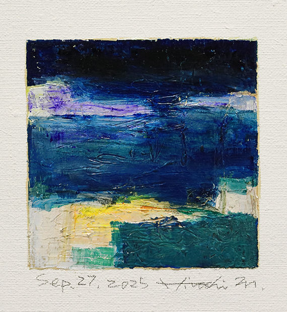 hiroshi matsumoto 9x9 paintings