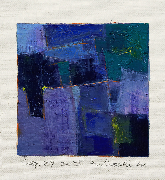 hiroshi matsumoto 9x9 paintings