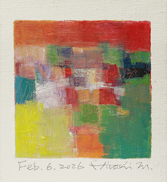 hiroshi matsumoto 9x9 paintings