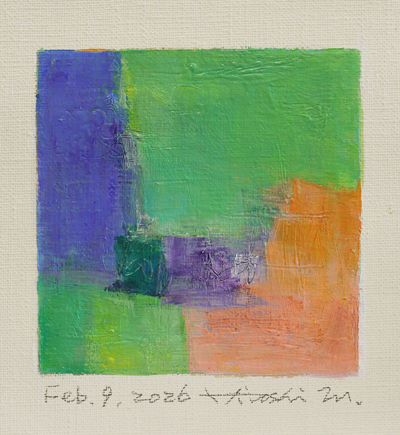 hiroshi matsumoto 9x9 paintings