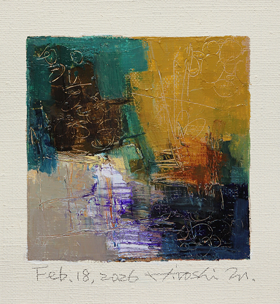 hiroshi matsumoto 9x9 paintings