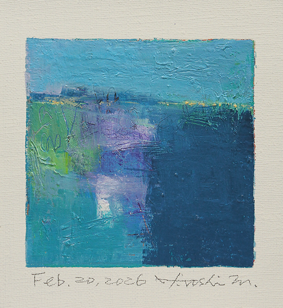 hiroshi matsumoto 9x9 paintings