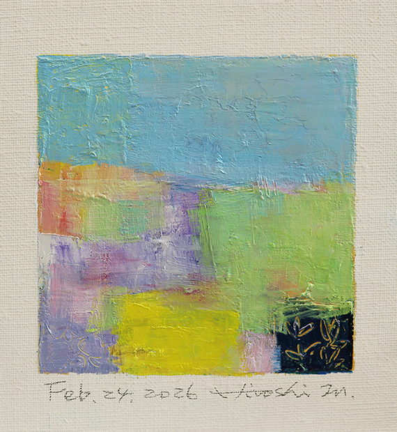 hiroshi matsumoto 9x9 paintings