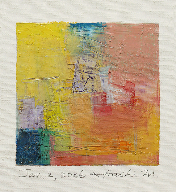 hiroshi matsumoto 9x9 paintings