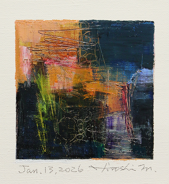 hiroshi matsumoto 9x9 paintings