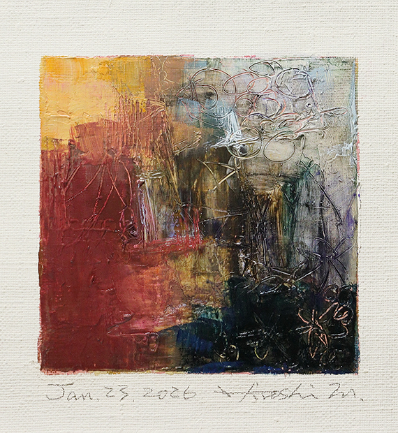 hiroshi matsumoto 9x9 paintings