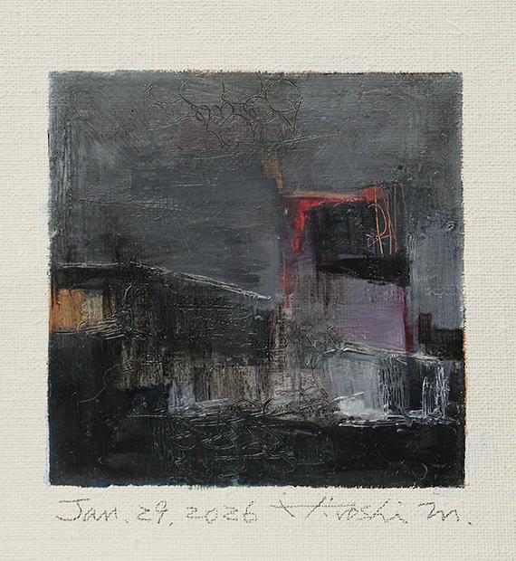 hiroshi matsumoto 9x9 paintings